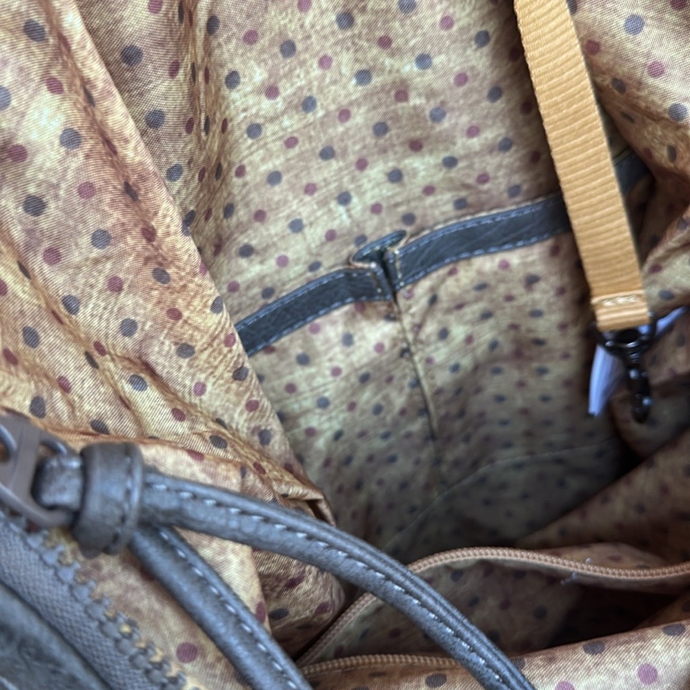Sherpani Gray and Brown Women's Backpack - Unisex - Picture 5 of 5